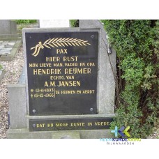 Grafstenen kerkhof Herwen Coll. HKR (114) H.Reijmer